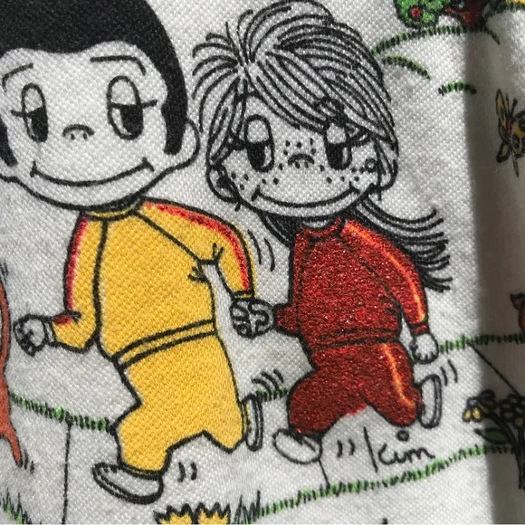 Vintage SUPER-RARE 1970 (Dated) “Love Is…” Comic Strip Knit Top by Kim Casali